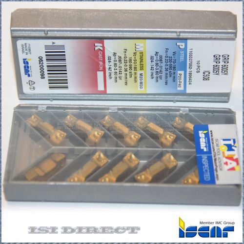 SPECIAL *** GRIP 6005Y IC508 ISCAR *** 10 INSERTS *** FACTORY PACK ***