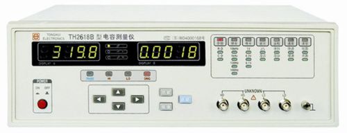 TH2618B Precision Capacitance Meter 100Hz-10kHz Frequency 0.1% Basic Accuracy
