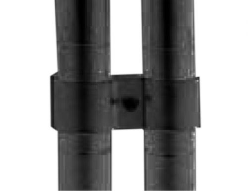 1/2&#034; Wide Black Post Clamp
