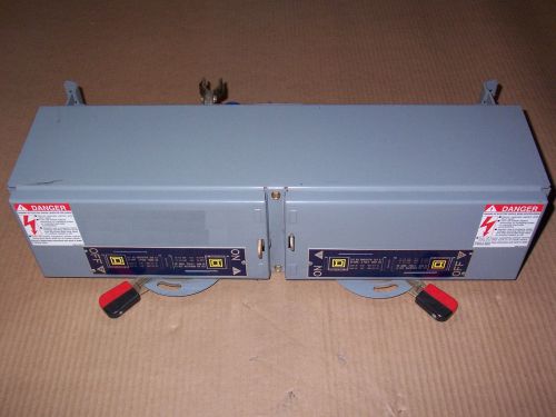 Square d qmb qmb363t31w 100 amp 30 amp 600v fusible panelboard switch ser e1 for sale