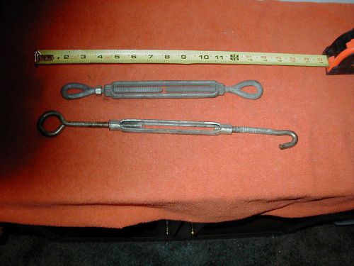 Two turnbuckles