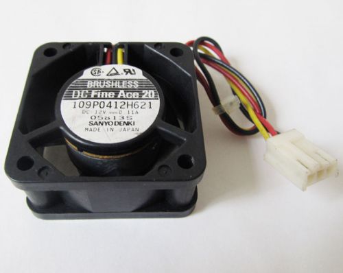 50 pcs sanyo dc fine ace fan 12v 40 x 40 x 20mm 4020 0.11a 3pin for sale