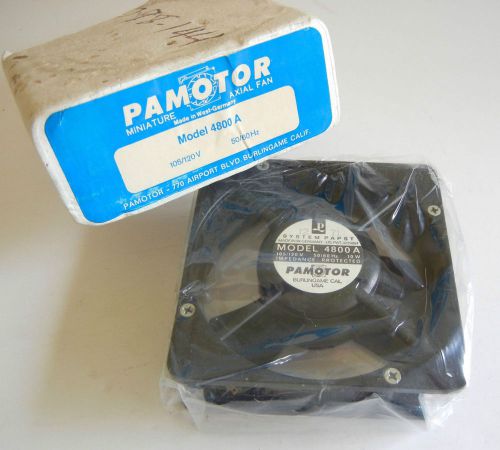 Orig NOS (?) PAMOTOR Model 4800 A System Papst AXIAL FAN Untested GERMAN MADE