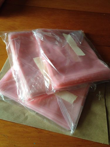 300 pink poly anti static bags 6x8&#034; electronics for sale