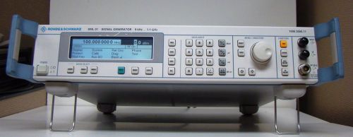 Rohde &amp; Schwarz SML01 Signal Generator w/ opt SML-B19 CALIBRATED w/ WARRANTY