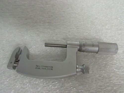 Starrett No 220 Mul-T Anvil Micrometer 1-2&#034;
