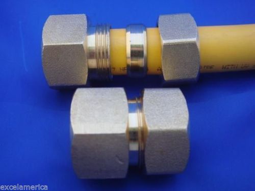 1/2&#034;  female npt fitting for 1/2&#034;  for gasflex flexible gas piping (1 unit) for sale