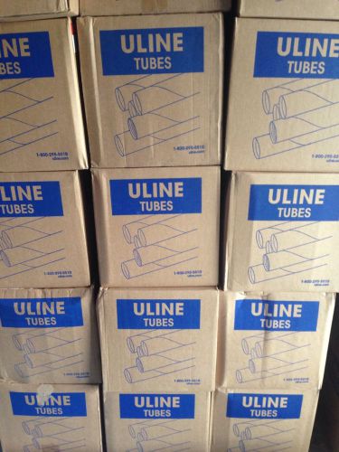 Uline Tubes 2X12 50 Count Kraft Mailing Tubes With End Caps