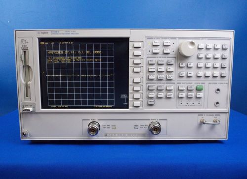 Agilent 8753ES   w/ opts: 006 / 1D5 S-parameter Network Analyzer, 30 kHz - 6 GHz