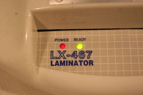 Great working 4.5&#034; lamidex lx-467 hot laminator please check the listing pix! for sale