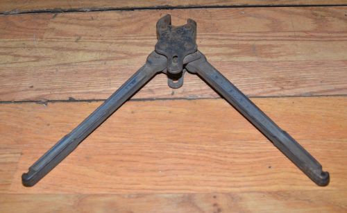Vintage Briegel Method Tool Co patent 605 crimper swaging rigging tool mechanics