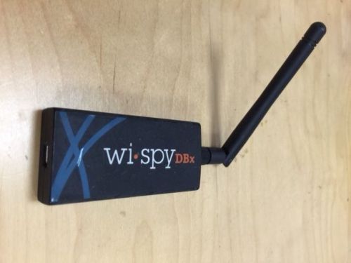 Wi-Spy DBx - USB Spectrum Analyzer - 2.4 GHz and 5 GHz Device - No Software