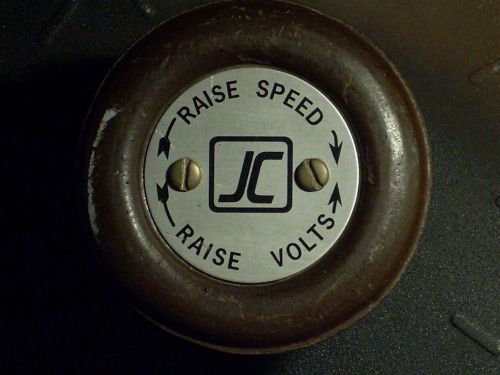 VGC Ward Leonard Joslyn Clark Rheostat Potentiometer Speed Control 12.6A 600V