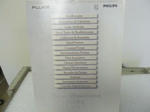 Fluke (philips) test &amp; measurement instrumentation catalog....1990 for sale