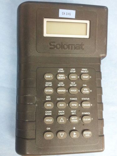 Solomat mpm-4100 environmental monitoring control for sale