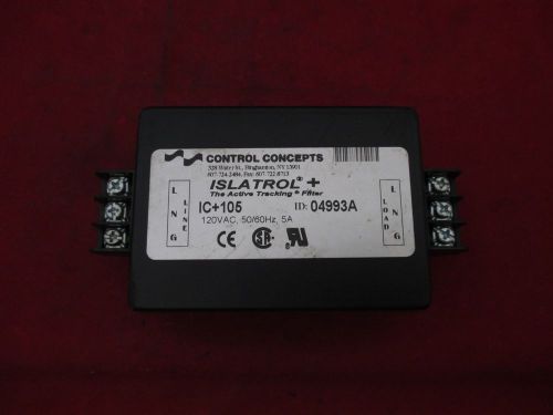 Control Concepts Islatrol IC+105 04993A
