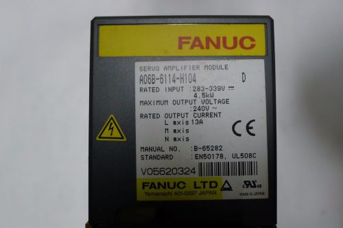 Used FANUC SERVO AMPLIFIER Module A06B-6114-H104 A06B-6114-H104