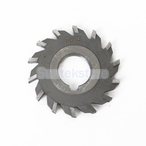 Standard gear straight tooth side &amp; face milling cutter sharp cutting 63x5mm for sale