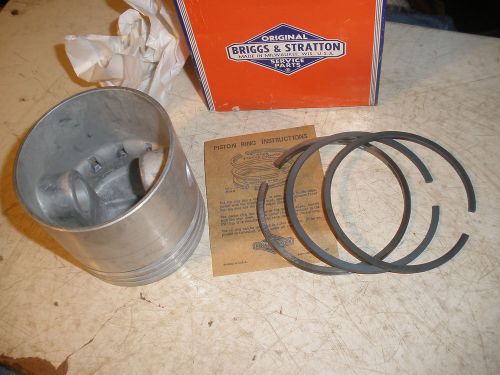 Vintage NOS Briggs &amp; Stratton Piston Assembly 294676 Gas Engine Mower Tiller