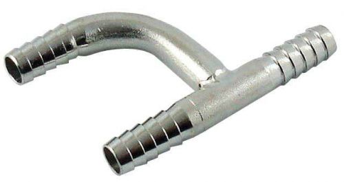 Food grade stainless steel 3/8&#034; barb  &#039;y&#039;  hose fitting adapters splicers for sale