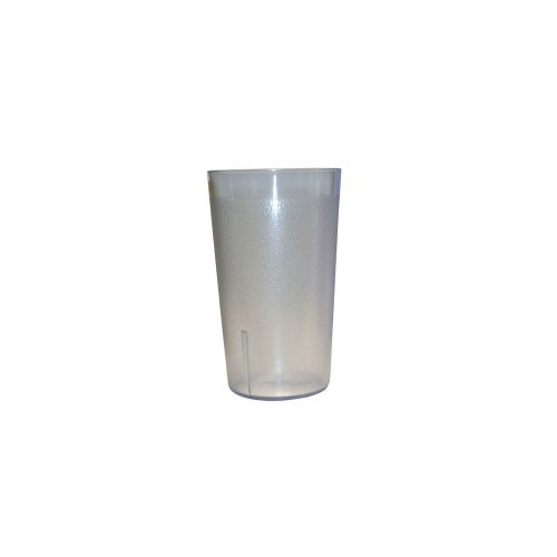 Update International TBP-16C Clear 16 Oz. Plastic Tumbler - 6 / PK