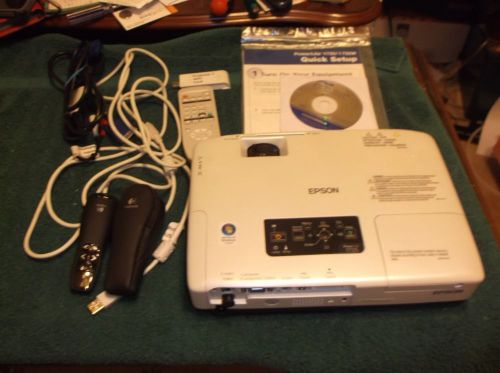 Epson powerlite 1725 multimedia projector with carrying case, software, and more for sale
