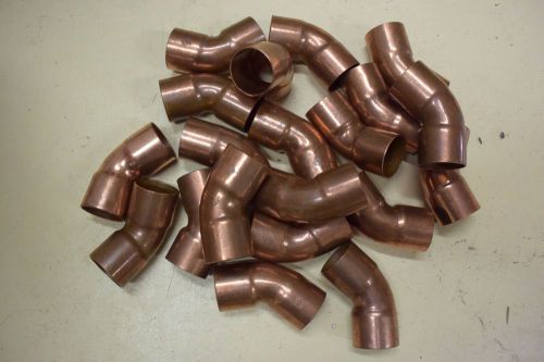 3/4 inch copper sweat 45 degree elbow cxc ell 20pcs for sale