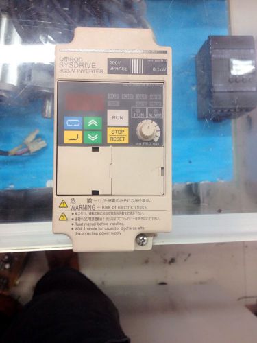 Industrial frequency inverter 3G3JV-A2001 0.1KW 220V with 60days warranty