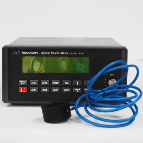 Newport 1830C Optical Power Meter With  Matching 818-IR Detector