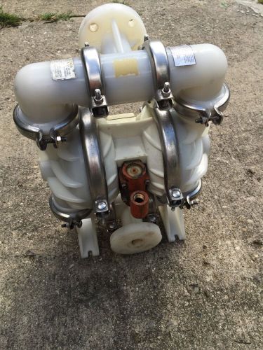 WILDEN T4 1-1/2&#034; In/out Kynar AIR DIAPHRAGM PUMP Teflon Fitted.