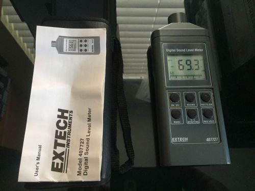 Extech Instruments Digital Sound Level Meter #407727 - FREE SHIPPING