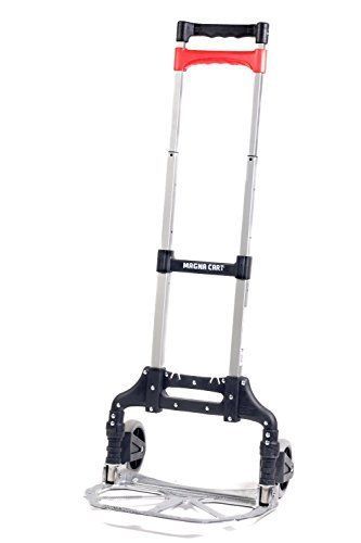 Magna cart personal 150 lb capacity aluminum folding hand truck free shipping for sale