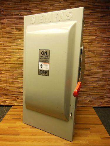 Siemens HF364 safety switch electrical enclosure EMPTY can