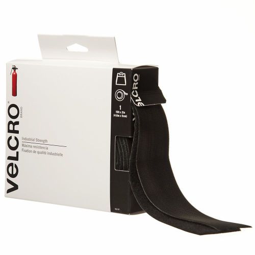 Velcro brand - industrial strength - 2&#034; x 15&#039; - black 15 feet for sale