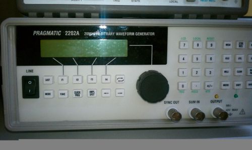 TESTED 100% WORKING PRAGMATIC 2202A Arbitrary Waveform Generator 20 MHz