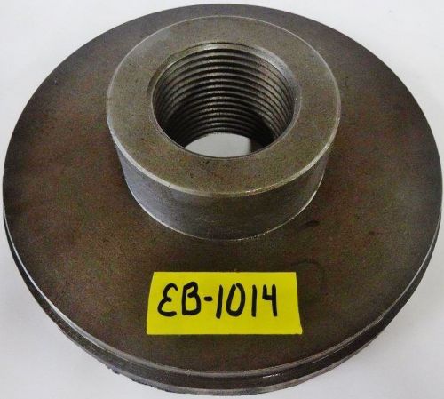 8-1/2” SEMI FINISHED Chuck Adapter Plate 2-3/8” – 6 Spindle Thread
