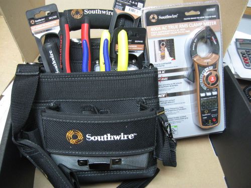 Southwire 9 piece tool kit w/clamp meter for sale