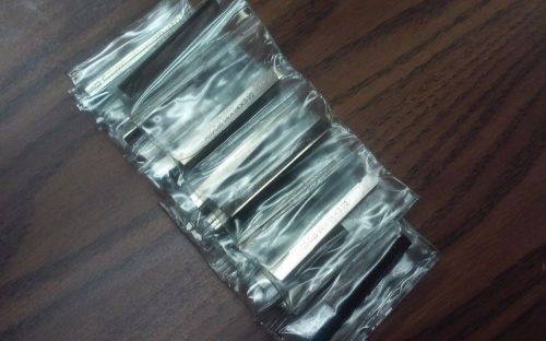 20pcs 1/4  x 2-1/2&#034; 5% cobalt HSS Square tool bits for $49.00 #HHS-CO5-14---new