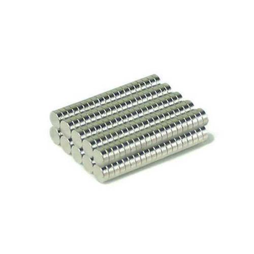 740x Neodymium Fridge Magnets Rare Earth N35 Aimant 3x1mm Disc 1/8&#034; x 1/32&#034;