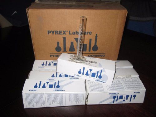 EIGHT (8) PYREX #3025 Cylinder 10ML New! Original box See MORE Chemistry Glass