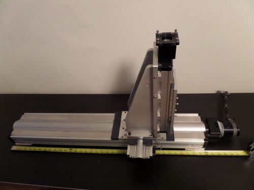 Parker 406xr linear actuator slide xyz  24&#034;/6.5&#034;/4.5&#034;  w/ servomotor/switches for sale