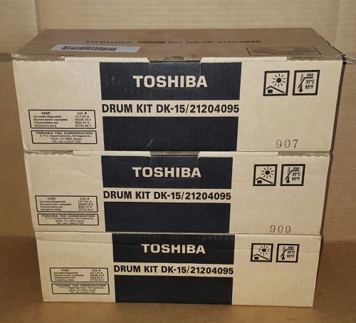 Toshiba Drum Kit DK-15 DK15  21204095 Lot of 3 Units