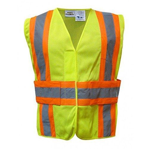 Old toledo brands utility pro uhv312 polyester high-visibility tearaway mesh for sale