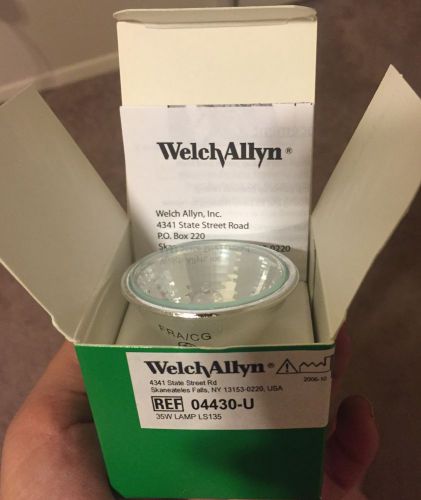 New Welch Allyn Halogen Replacement Lamp 35W LS135 04430-U