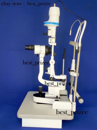 Slit lamp 2 step by objective lens rotation , 10x  16x for sale