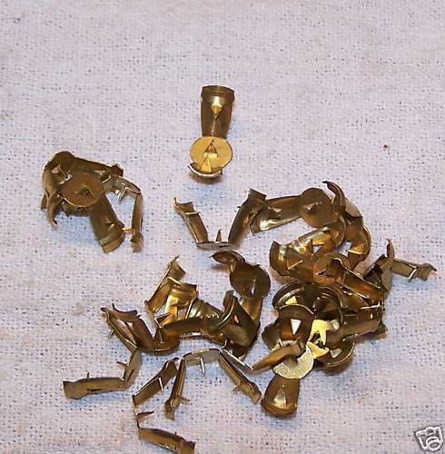 Brass spark plug wire ends (fit in wico mags) bag of 25 for sale