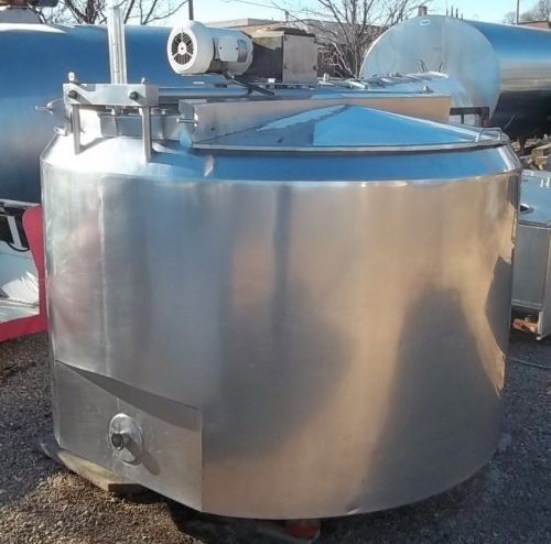 Stainless Jacketed 500 Gallon Scrape Surface Processor