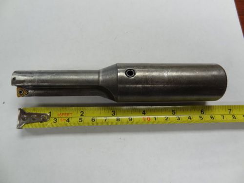 7/8&#034; 0.875&#034; INDEXABLE INSERT COOLANT DRILL