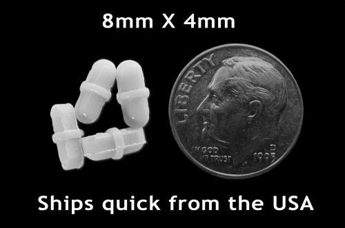 4 pieces, 8mm test-tube size micro magnetic stirrer bar stir lab-grade for sale