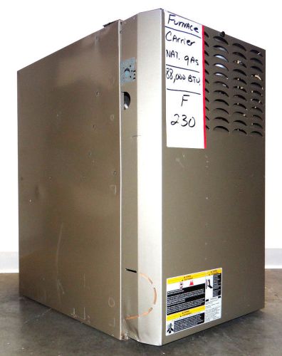 &#034;carrier&#034; natural gas 4-way furnace {88,000 btu/80%/115v/1ph} 58stx090 for sale